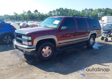 1999 Chevrolet Suburban 1500 Lt from USA, damaged, VIN 1GNFK16R2XJ542907